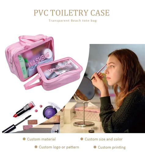 coach pvc beauty case in china